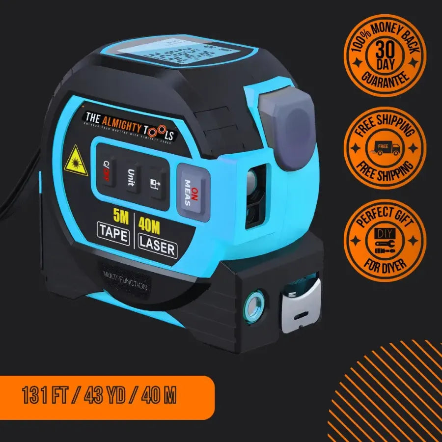 The Almighty Ruler® | Laser Tape Measure Ruler for DIY & Home Projects ...