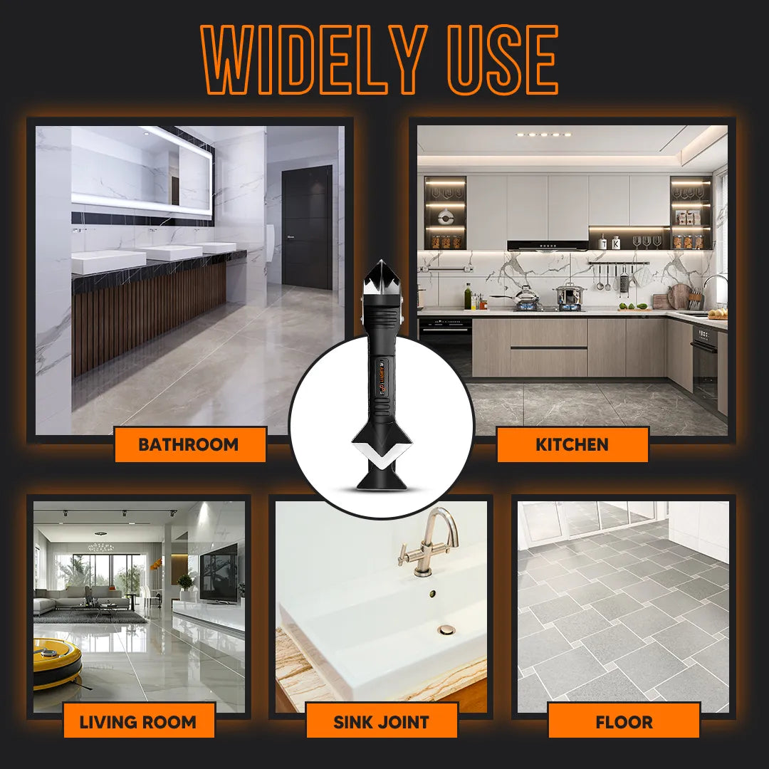 Almighty caulking tool for bathroom, kitchen, living room, sink joint, and floor repair